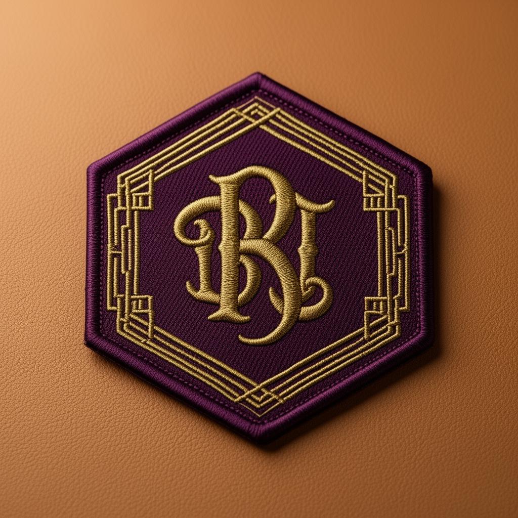 Studio crest — precision-stitched custom patch by Stitchwork Studio